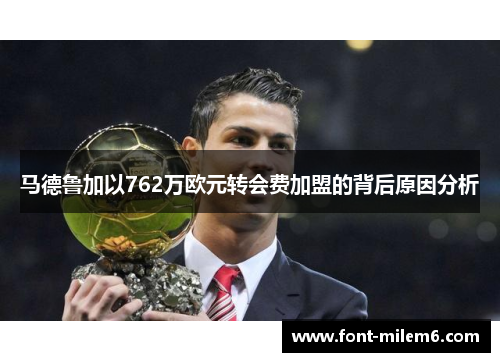 马德鲁加以762万欧元转会费加盟的背后原因分析