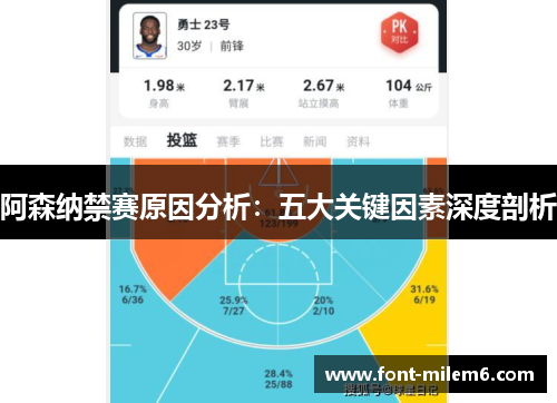 阿森纳禁赛原因分析：五大关键因素深度剖析